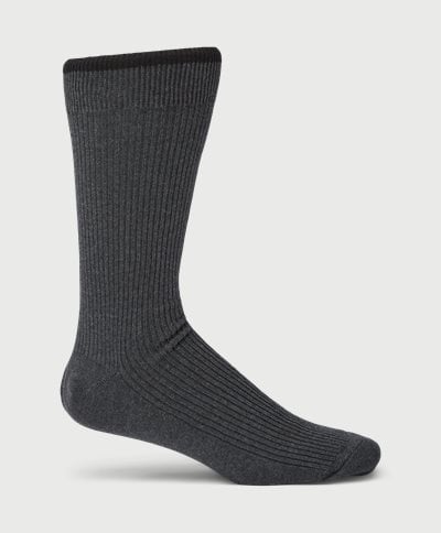 Rib Socks Rib Socks | Grey